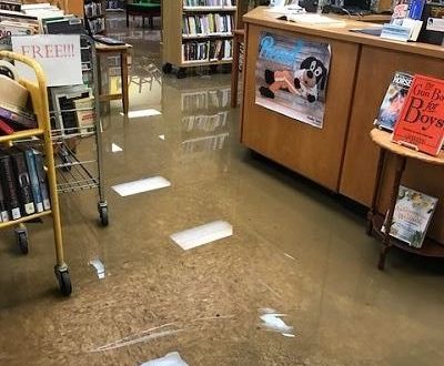 Gainesboro Library Closed Due to Flood Damage