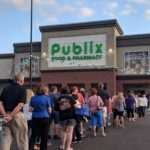 Citizens enter Publix in Cookeville during the store's grand opening Wednesday morning. Publix is the first store to open at the Shoppes at Eagle Point (Photo: Logan Weaver)