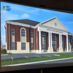 Upland Design Group presented preliminary renderings of the future Millard V. Oakley County Services building in Livingston. The Overton County Commission approved the name during Monday's meeting (Photo: Logan Weaver)