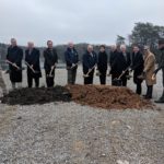 Tennessee state and Fall Creek Falls representatives officially break ground on the new inn and restaurant for the park Tuesday (Photo: Logan Weaver)