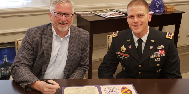 Tennessee Tech Signs 10-Year Army Contract