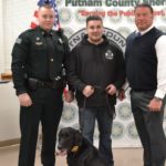 The Putnam County Sheriff's Office reunited retiring K-9 Remi with former Marine handler Lance Cpl. Philip Akhteebo Tuesday (Photo: PCSO)