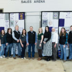 Preparing for the upcoming FFA clinics, from left, are Kaleob Ashley and Madison Phillips, Collegiate FFA members; Kayla Bilbrey and Grant Towns, Block and Bridle members; Marisa Phelps, Collegiate FFA member; Dennis Fennewald, Block and Bridle advisor; Nikki Gass, human ecology graduate; Hannah Upole, human ecology; Douglas Airhart, horticulture club advisor; and Megan Heffron and Will Henry, Block and Bridle members. (Photo: TTU)