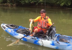 USA Bass Captain Eric Jackson and his team will host the inaugural Kayak Bass Championship at Center Hill Lake in May (Photo: Cookeville-Putnam County Visitors' Bureau)