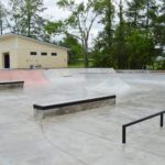 Crews are putting the finishing touches on Cookeville's new skate park ahead of the June 20 grand opening. (Photo: Cookeville Leisure Services Facebook)