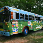 The Putnam County School System's Words on Wheels mobile library makes its weekly stop in Baxter Wednesday morning (Photo: Logan Weaver)