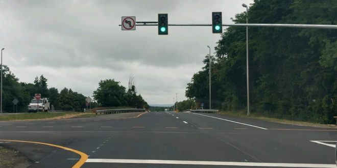 Traffic Lights Operational At 111, I-40 Interchange