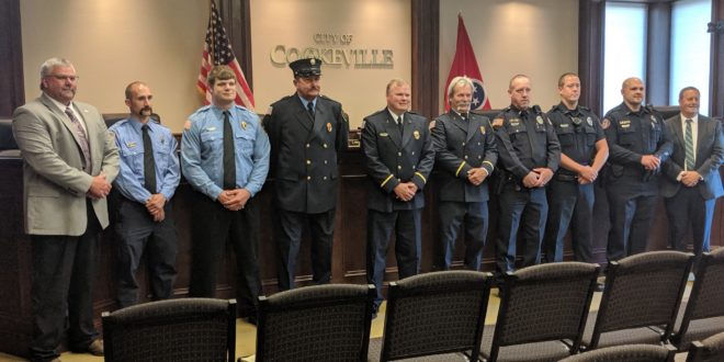 Cookeville Officers, Firefighters Honored For Life-Saving Efforts