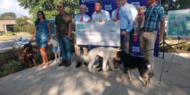 Cookeville Receives Dog Park Check